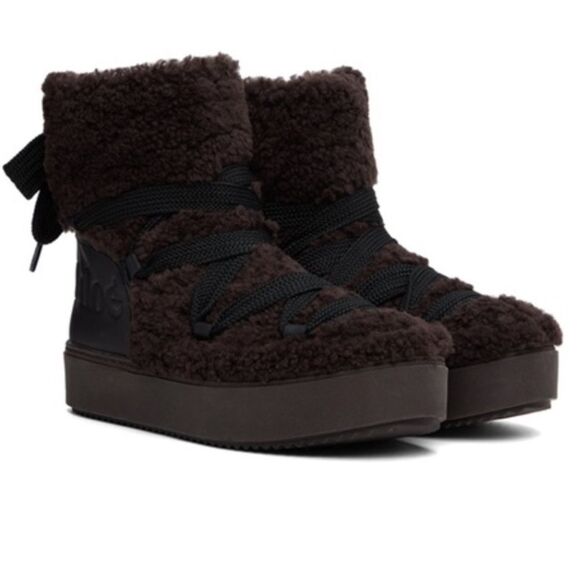 SEE BY CHLOE Brown Charlee Ankle
Boots - Picture 13 of 14